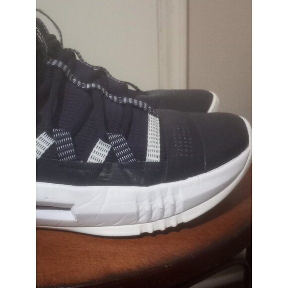 Under Armour Block City 2.0 Womens Size 9 Blue White Running Shoes Sneakers - Picture 5 of 15